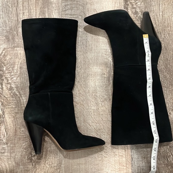 Something Navy Slouchy Suede Boots - Picture 2 of 7